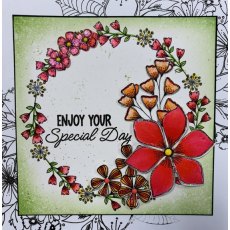 Julie Hickey Designs - Julie's Hand Picked Florals A5 Stamp Set JH1077
