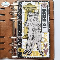 Elizabeth Craft Designs - Photos From the Past Stamp and Die Set CS339