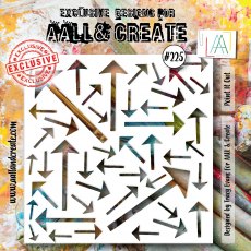 Aall & Create 6"X6" STENCIL - POINT IT OUT #225