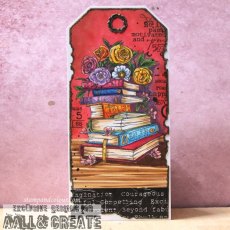 Aall & Create A7 STAMP SET - THE STORY NEVER ENDS #1149