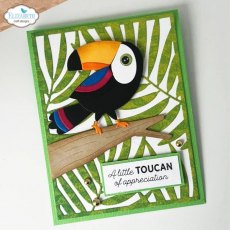Elizabeth Craft Designs Teddy The Toucan Die 2126
