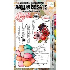 Aall & Create A6 STAMP SET - INFLATEABLY AWESOME #1143