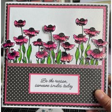 Julie Hickey Designs Peter's Heleniums A6 Stamp DS-PT-1060