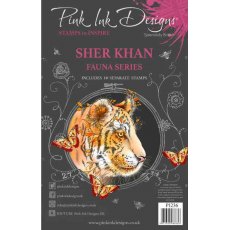 Pink Ink Designs Sher Khan 6 in x 8 in Clear Stamp Set