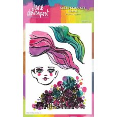 Creative Expressions Jane Davenport WildInk 6 in x 8 in Clear Stamp Set
