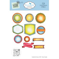 Elizabeth Craft Designs Circles, Banners & Ribbons 2138