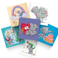 Craft Buddy "ME TO YOU ALL SEASONS" CRYSTAL ART CARDS - SET OF 6 CCKMTYSET01