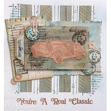 Creative Expressions Sue Wilson Mini Shadowed Sentiments You’re A Real Classic Craft Die