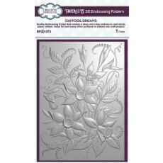 Creative Expressions Daffodil Dreams 5 in x 7 in 3D Embossing Folder