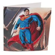 Craft Buddy "SUPERMAN" DC COMICS CRYSTAL ART CARD CCK-DCU301