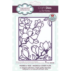 Sue Wilson Frames & Tags Magnolia Cover Plate Craft Die