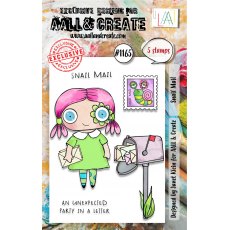 Aall & Create A7 STAMP SET - SNAIL MAIL #1165