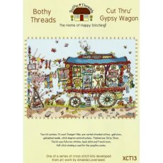 Bothy Threads Cut Thru Gypsy Wagon Cross Stitch Kit