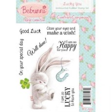 Bebunni Floral Collection Lucky You Stamp Set