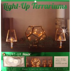 Creative Expressions DCWV 12' x 12' Light Up Stack-Terrariums