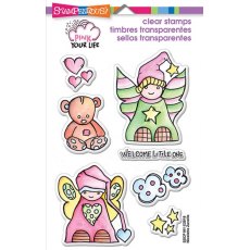 Stampendous Little Angels Perfectly Clear Stamps Set