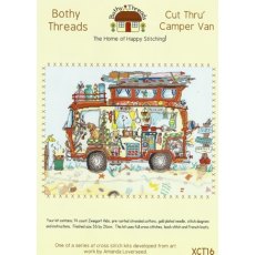 Bothy Threads Cut Thru Camper Van Counted Cross Stitch Kit