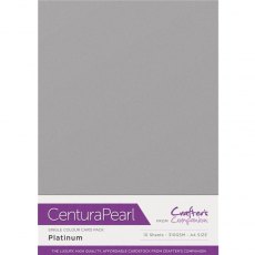 Centura Pearl A4 Platinum (10 sheets) 320gsm Cardstock
