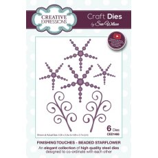 Craft Dies by Sue Wilson - Finishing Touches Collection - Beaded Starflower