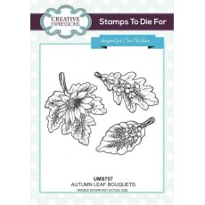 Sue Wilson Stamps to Die For Autumn Leaf Bouquets