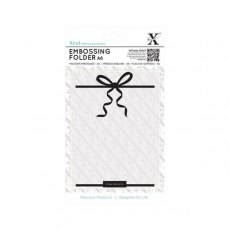 Xcut Embossing Folder A6 - Large Bow - 3 for &pound;10
