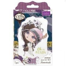 Crafters Companion Verity Rose Clear Acrylic Stamp Moonstruck
