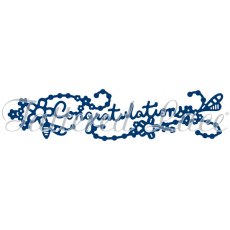 Tattered Lace Congratulations Swag Die D1139