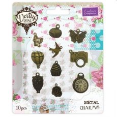 Crafters Companion Verity Rose Metal Charms