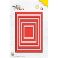 Nellies Multi Frame Die Straight rectangle