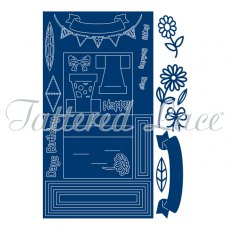 Tattered Lace Stage Card Die