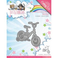 Yvonne Creations - Tots and Toddlers - Tricycle Die