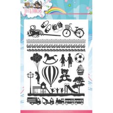 Yvonne Creations - Tots and Toddlers - Clear Stamp