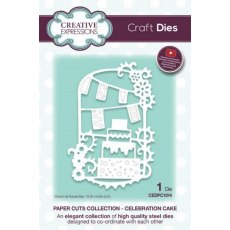 Creative Expressions Paper Cuts Collection - Celebration Cake Die