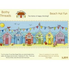 Bothy Threads Beach Hut Fun Counted Cross Stitch Kit