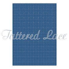 Tattered Lace Whitework Dotty Background Grid TLD0118