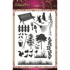Find It Media  Jeanines Art - Garden Classics - Clear Stamp