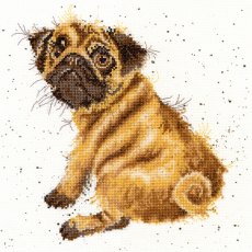 Bothy Threads Pug Counted Cross Stitch