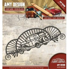 Amy Design - Vintage Vehicles - Antique car border Die