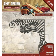 Amy Design - Vintage Vehicles - Aircraft Corner Die
