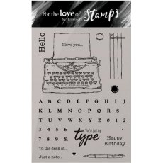 Hunkydory For the Love of Stamps - Just My Type