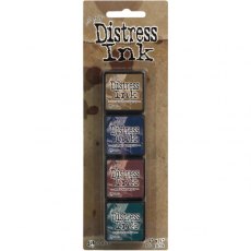 Tim Holtz Distress Mini Ink Kits - Kit 12