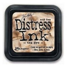 Tim Holtz Distress Ink Pad - Tea Dye - 4 For £20.99