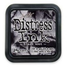 Tim Holtz Distress Ink Pad - Black Soot - 4 For £20.99