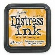 Tim Holtz Distress Ink Pad - Wild Honey - 4 For £20.99