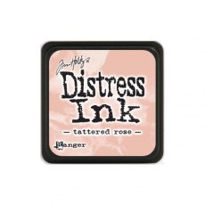 Tim Holtz Distress Mini Ink Pad - Tattered Rose - 4 For £11.49