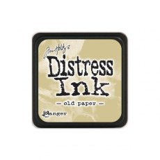 Tim Holtz Distress Mini Ink Pad - Old Paper - 4 For £11.49