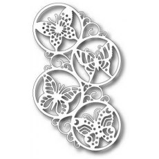 Tutti Designs - Swirly Butterfly Circles Die