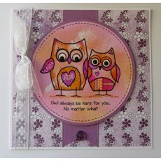 Woodware Stamps - Clear Magic - Owl Friends