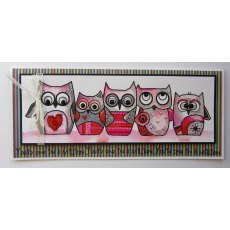 Woodware Stamps - Clear Magic - Owls