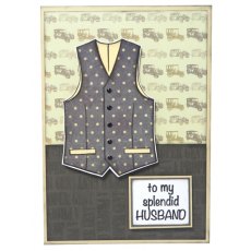Woodware Stamps - Clear Magic - The Waistcoat